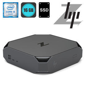 HP Z2 mini G4 Workstation Hexcore Core i5 8600 16GB 240GB SSD